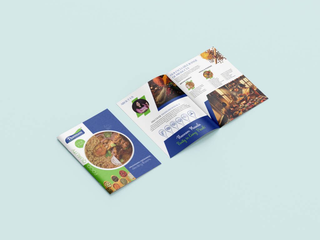 Thannam Masala brochure inside