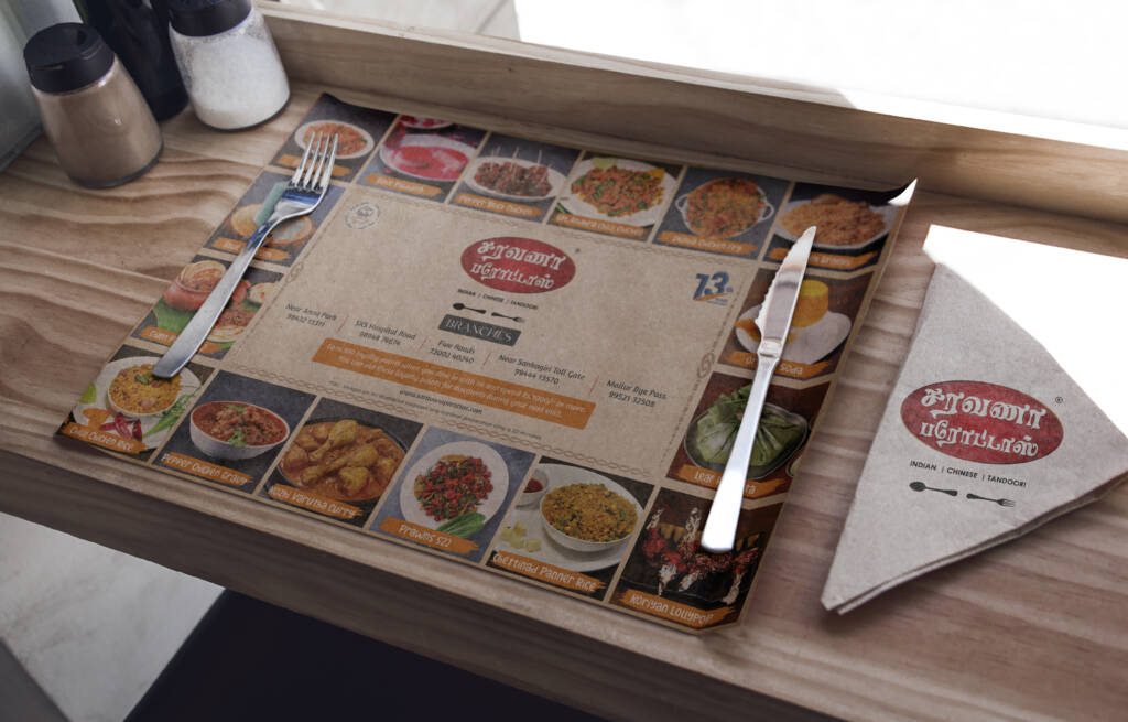 Table Menu Design